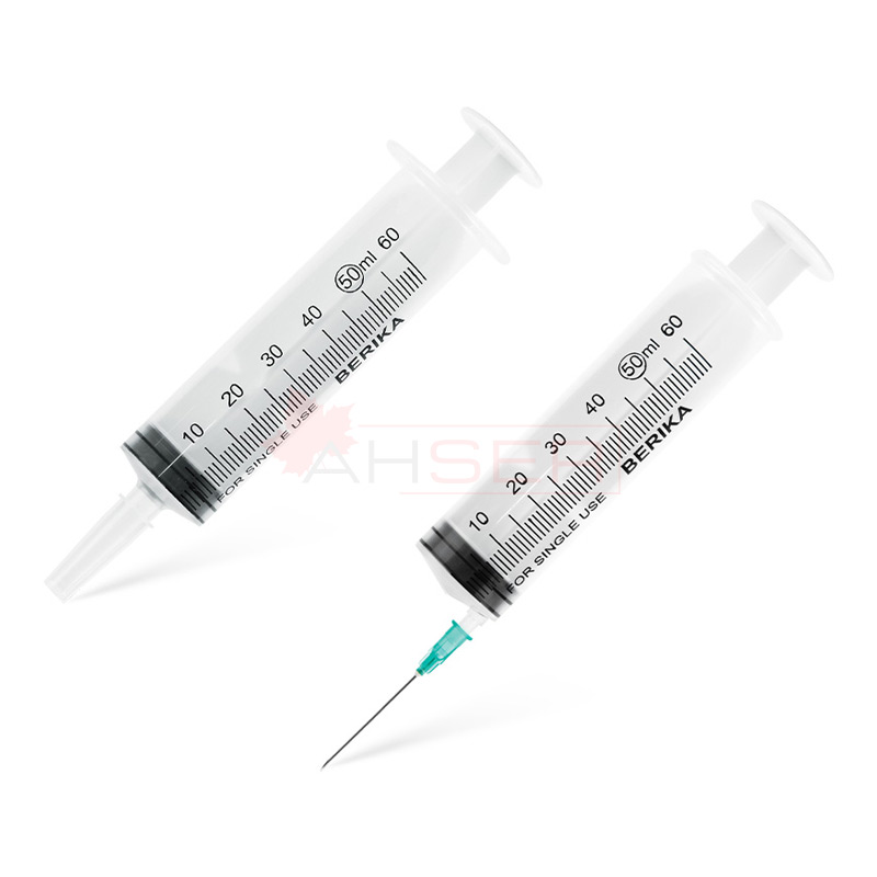 Berika Üç Parçalı Şırınga 50 ml Catheter