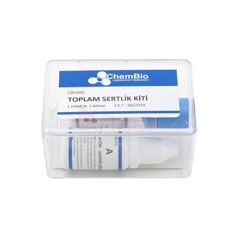 Chembio Alkalinite Test Kiti ( Titrimetrik ) 50 ppm = 1 damla