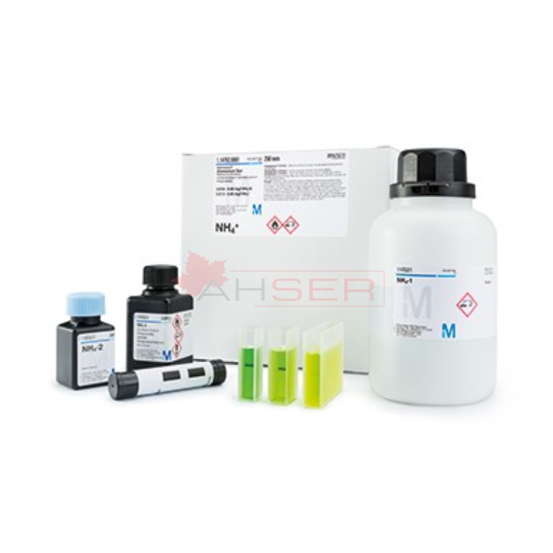 Çinko Testi  (106146.1000 alınmalıdır)  Ölçüm aralığı: 0.05 - 2.50 Zn Test / paket: 100