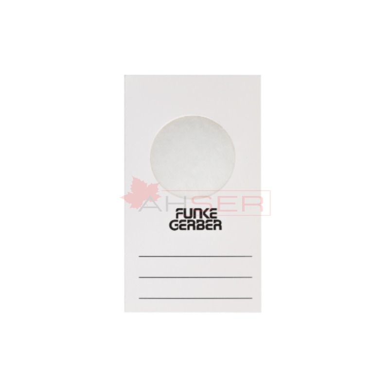 Filtre Kağıdı Kayıtlar için Alanlı