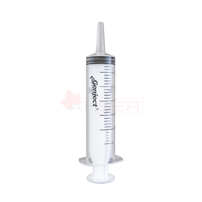 Genject Üç Parçalı Şırınga 50 ml Çamuç / Katater