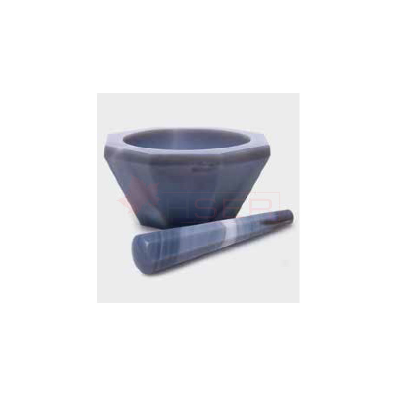 İsolab Havan Set "Agat" Derin Form 100 ml