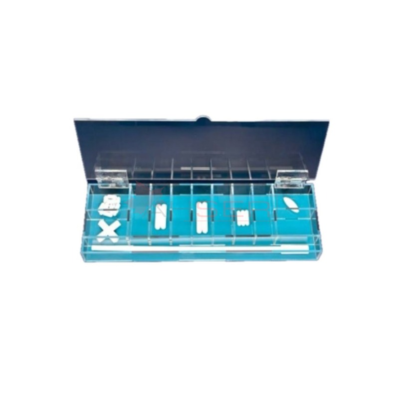 kutu - akrilik - bölmeli