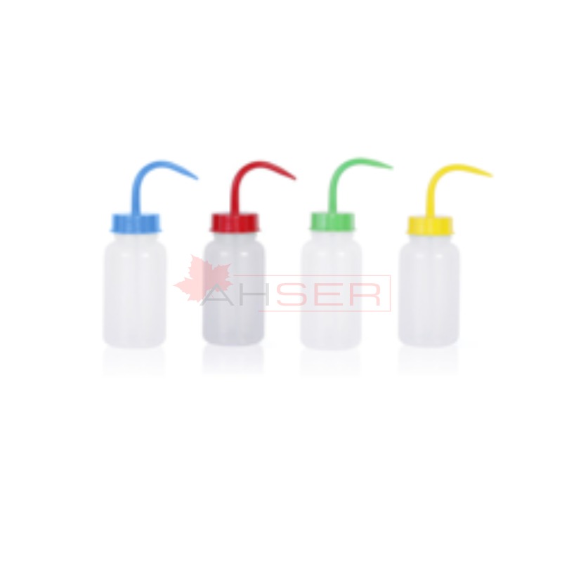 piset - geniş boyun - PE - 500 ml - kırmızı kapak