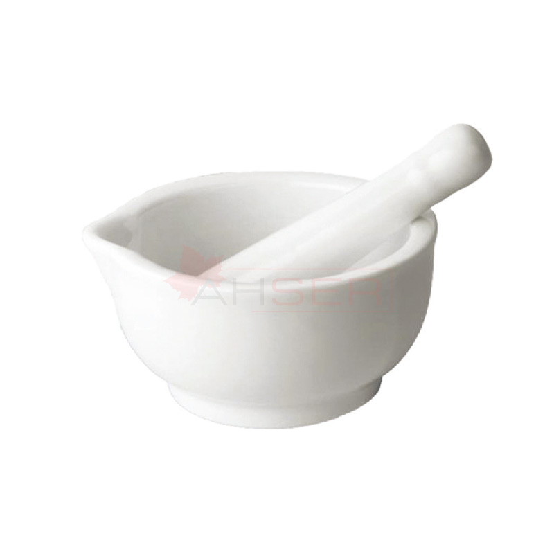 S&H Labware Porselen Havan ve Eli Çap 100 mm