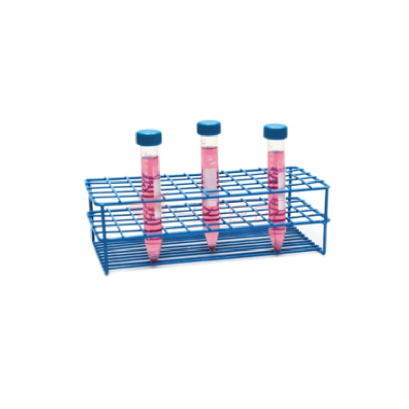 tüp standı - epoksi kaplı tel - 32 delik - 25 mm tüpler için